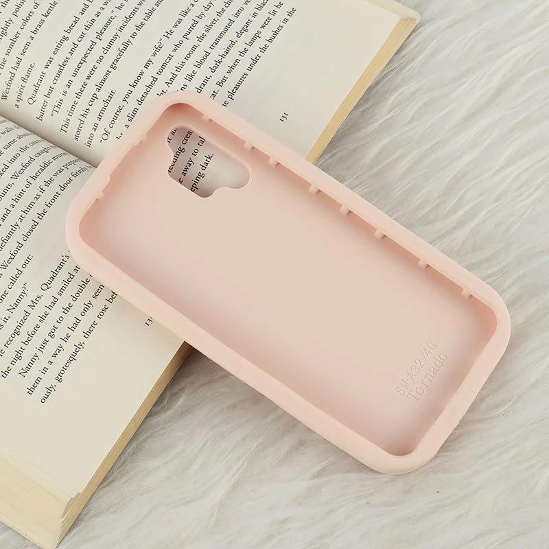 قاب سیلیکونی سامسونگ Galaxy A32 4G برجسته طرح Pink Ribbon