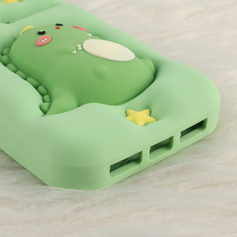 قاب سیلیکونی فیجت دار آیفون iPhone 11 برجسته طرح Dinosaur