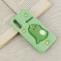 قاب سیلیکونی فیجت دار سامسونگ Galaxy A30s / A50 / A50s برجسته طرح Dinosaur