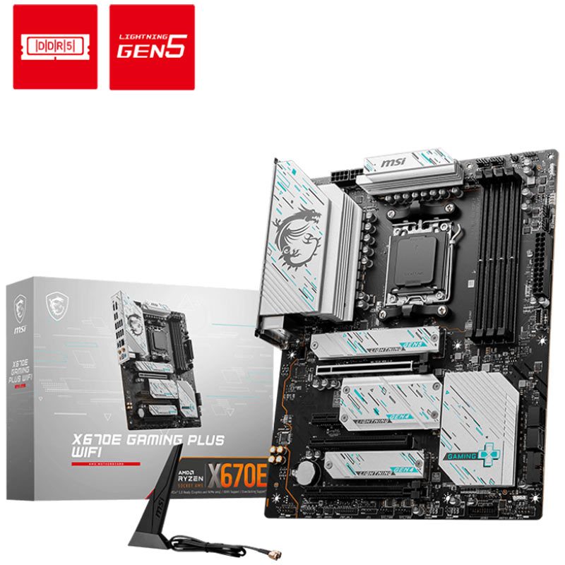 مادربرد ام اس آی X670E GAMING PLUS WIFI DDR5