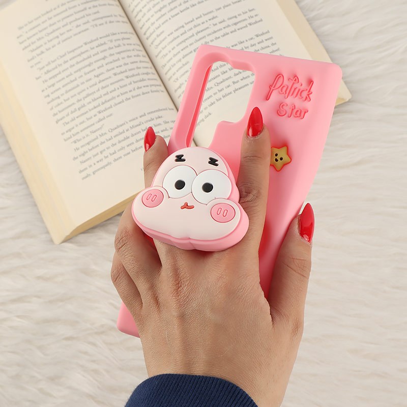 قاب سیلیکونی سامسونگ Galaxy S24 Ultra پاپ سوکت دار طرح Patrick Star