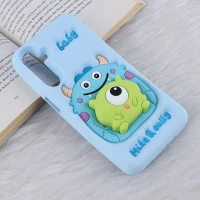 قاب عروسکی سامسونگ Galaxy A16 4G / A16 5G پاپ سوکت دار طرح Mike & Sully