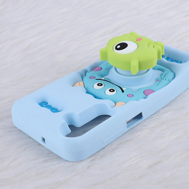 قاب عروسکی سامسونگ Galaxy A16 4G / A16 5G پاپ سوکت دار طرح Mike & Sully
