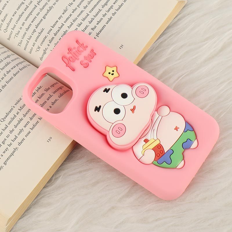 قاب سیلیکونی آیفون iPhone 11 پاپ سوکت دار طرح Patrick Star