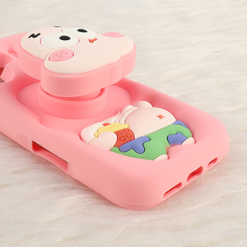 قاب سیلیکونی آیفون iPhone 16 پاپ سوکت دار طرح Patrick Star