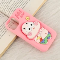 قاب سیلیکونی آیفون iPhone 13 / 14 پاپ سوکت دار طرح Patrick Star