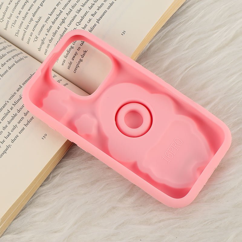 قاب سیلیکونی آیفون iPhone 16 Pro پاپ سوکت دار طرح Patrick Star
