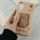 قاب سیلیکونی فیجت دار سامسونگ Galaxy A35 برجسته طرح Luck Bear