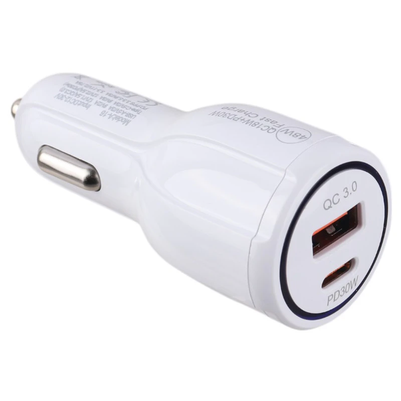 شارژر فندکی فست شارژ Ansel A-16 QC3.0 PD 48W
