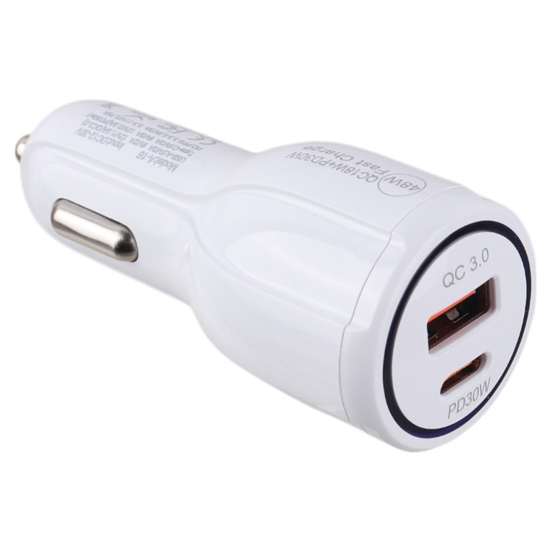 شارژر فندکی فست شارژ Ansel A-16 QC3.0 PD 48W
