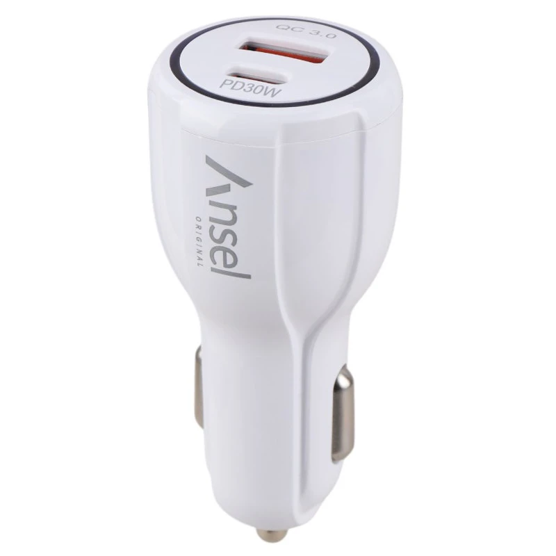 شارژر فندکی فست شارژ Ansel A-16 QC3.0 PD 48W