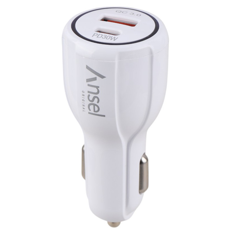 شارژر فندکی فست شارژ Ansel A-16 QC3.0 PD 48W