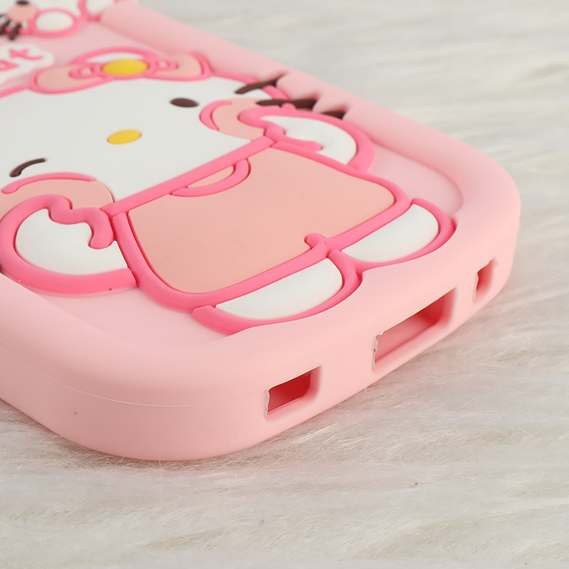 قاب سیلیکونی سامسونگ Galaxy A52 / A52s طرح Hello Cat Kitty