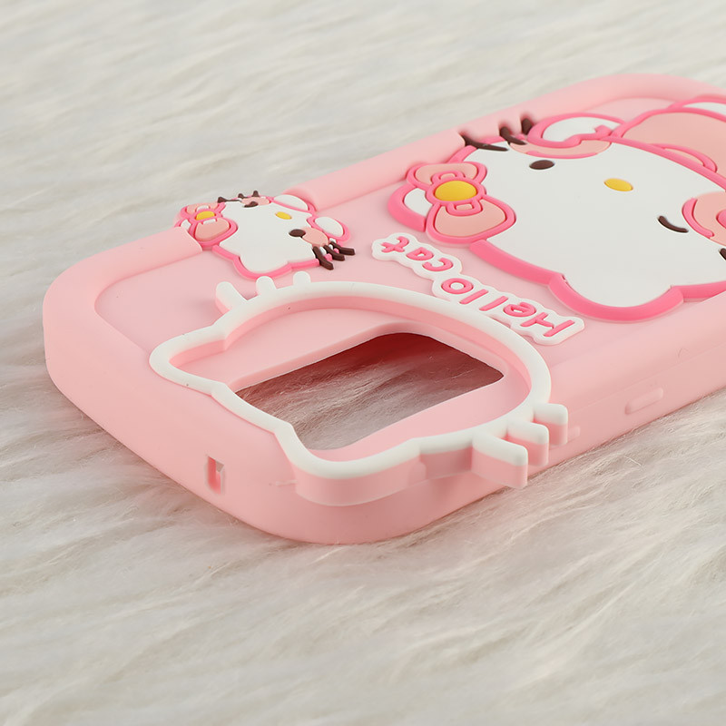 قاب سیلیکونی سامسونگ Galaxy A52 / A52s طرح Hello Cat Kitty