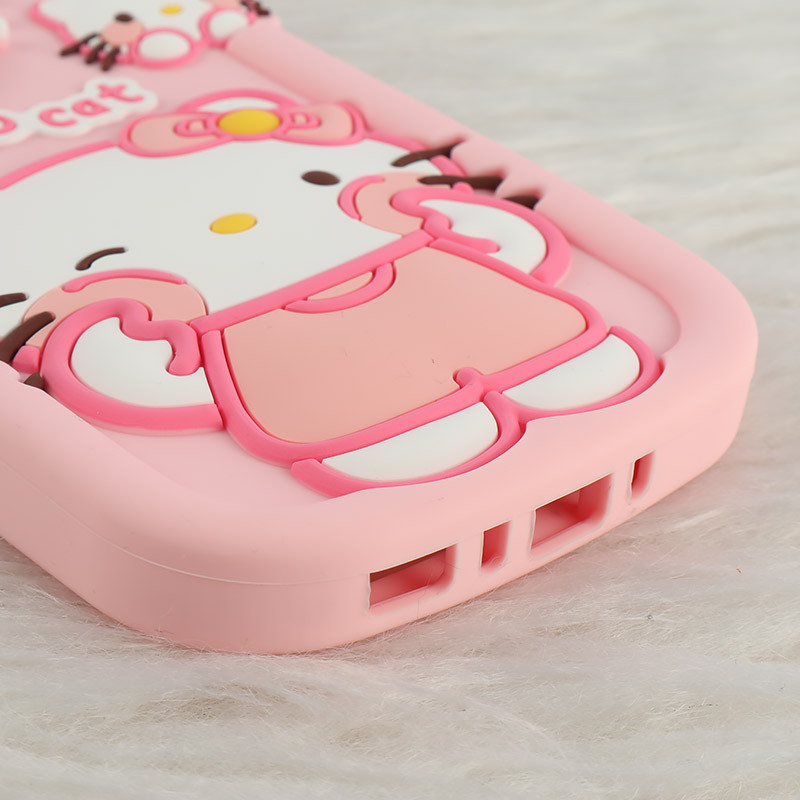 قاب سیلیکونی سامسونگ Galaxy A35 طرح Hello Cat Kitty