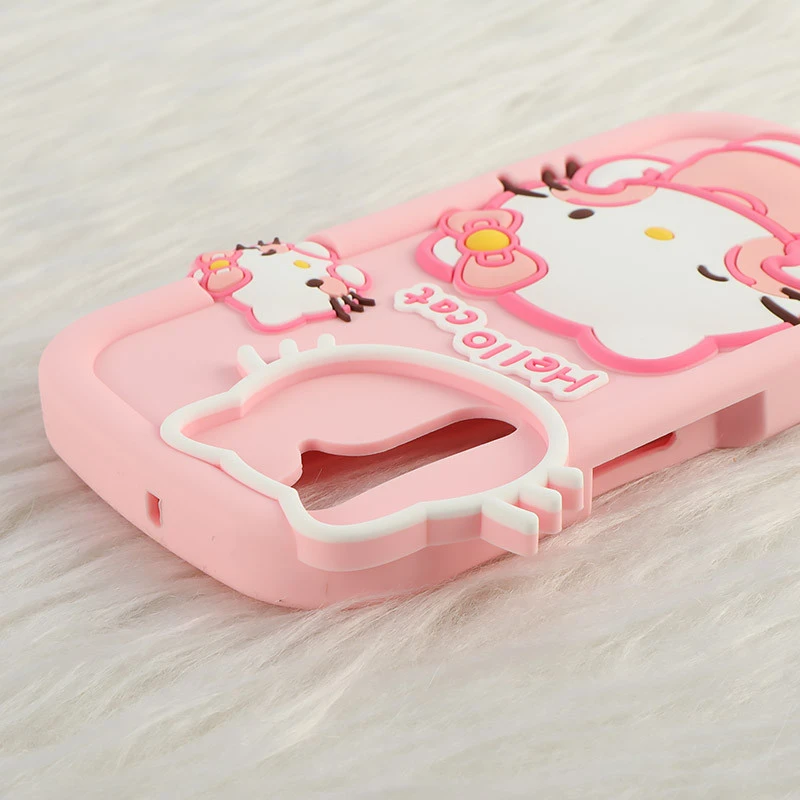 قاب سیلیکونی سامسونگ Galaxy A25 طرح Hello Cat Kitty