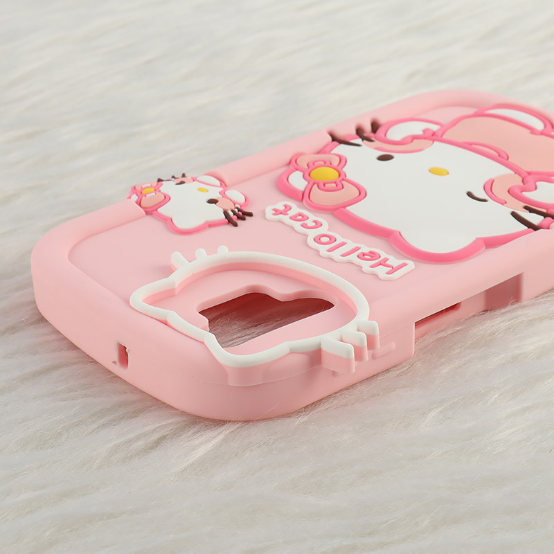 قاب سیلیکونی سامسونگ Galaxy A13 4G طرح Hello Cat Kitty