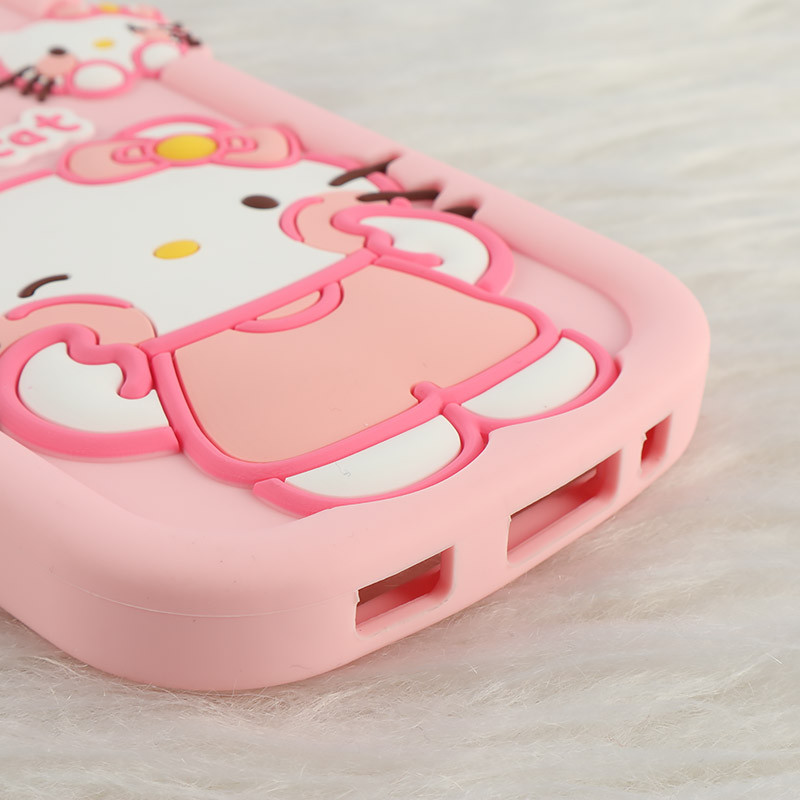 قاب سیلیکونی سامسونگ Galaxy A13 4G طرح Hello Cat Kitty
