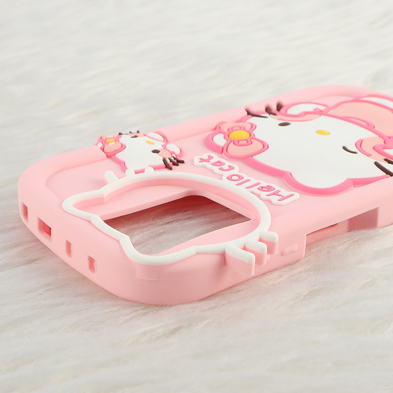 قاب سیلیکونی شیائومی Poco X5 Pro طرح Hello Cat Kitty