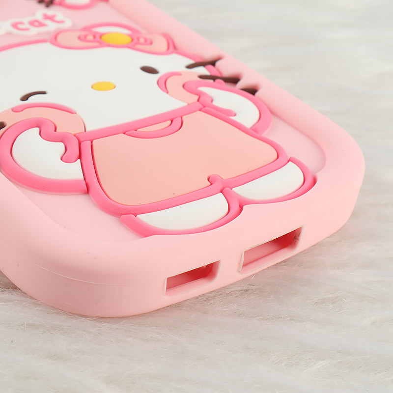 قاب سیلیکونی شیائومی Poco X5 Pro طرح Hello Cat Kitty