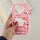 قاب سیلیکونی شیائومی Redmi Note 13 Pro 4G طرح Hello Cat Kitty
