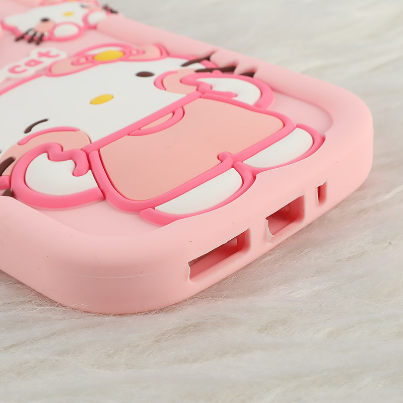 قاب سیلیکونی شیائومی Redmi Note 13 Pro 4G طرح Hello Cat Kitty