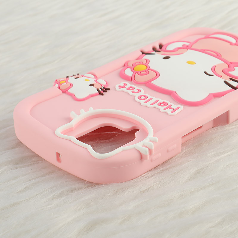 قاب سیلیکونی سامسونگ Galaxy A12 / M12 طرح Hello Cat Kitty