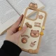 قاب عروسکی آیفون iPhone 16 Pro Max طرح Cute Bear Happy