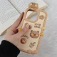 قاب عروسکی آیفون iPhone 13 Pro طرح Cute Bear Happy