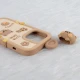 قاب عروسکی آیفون iPhone 13 Pro طرح Cute Bear Happy