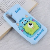 قاب عروسکی سامسونگ Galaxy A55 پاپ سوکت دار طرح Mike & Sully