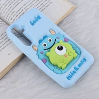 قاب عروسکی سامسونگ Galaxy A55 پاپ سوکت دار طرح Mike & Sully
