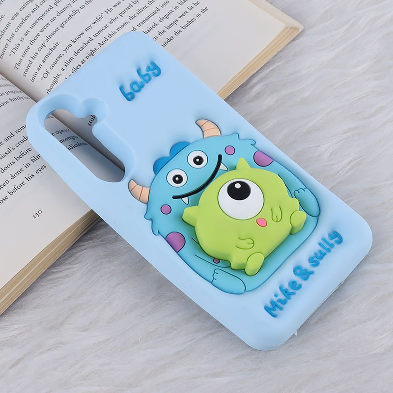 قاب عروسکی سامسونگ Galaxy A55 پاپ سوکت دار طرح Mike & Sully
