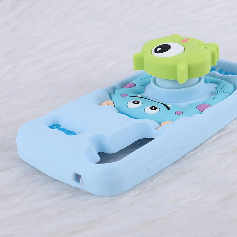 قاب عروسکی سامسونگ Galaxy A55 پاپ سوکت دار طرح Mike & Sully