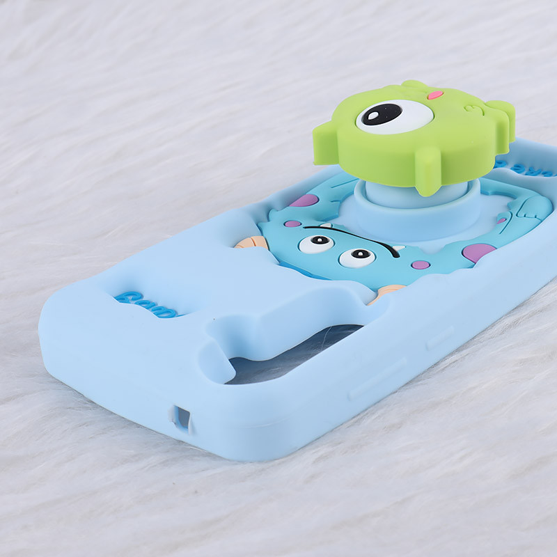 قاب عروسکی سامسونگ Galaxy A55 پاپ سوکت دار طرح Mike & Sully
