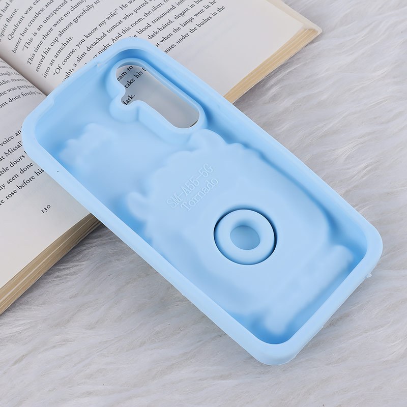قاب عروسکی سامسونگ Galaxy A55 پاپ سوکت دار طرح Mike & Sully