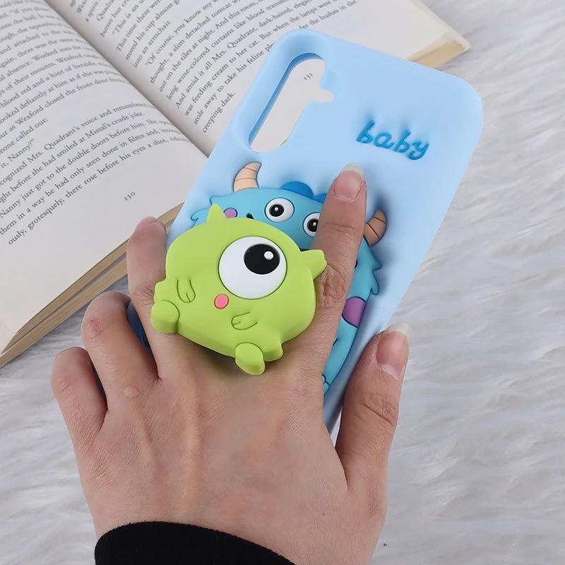 قاب عروسکی سامسونگ Galaxy A15 پاپ سوکت دار طرح Mike & Sully