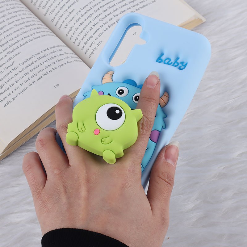 قاب عروسکی سامسونگ Galaxy A15 پاپ سوکت دار طرح Mike & Sully