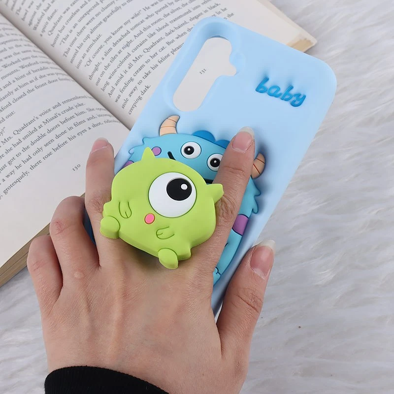 قاب عروسکی سامسونگ Galaxy A54 پاپ سوکت دار طرح Mike & Sully