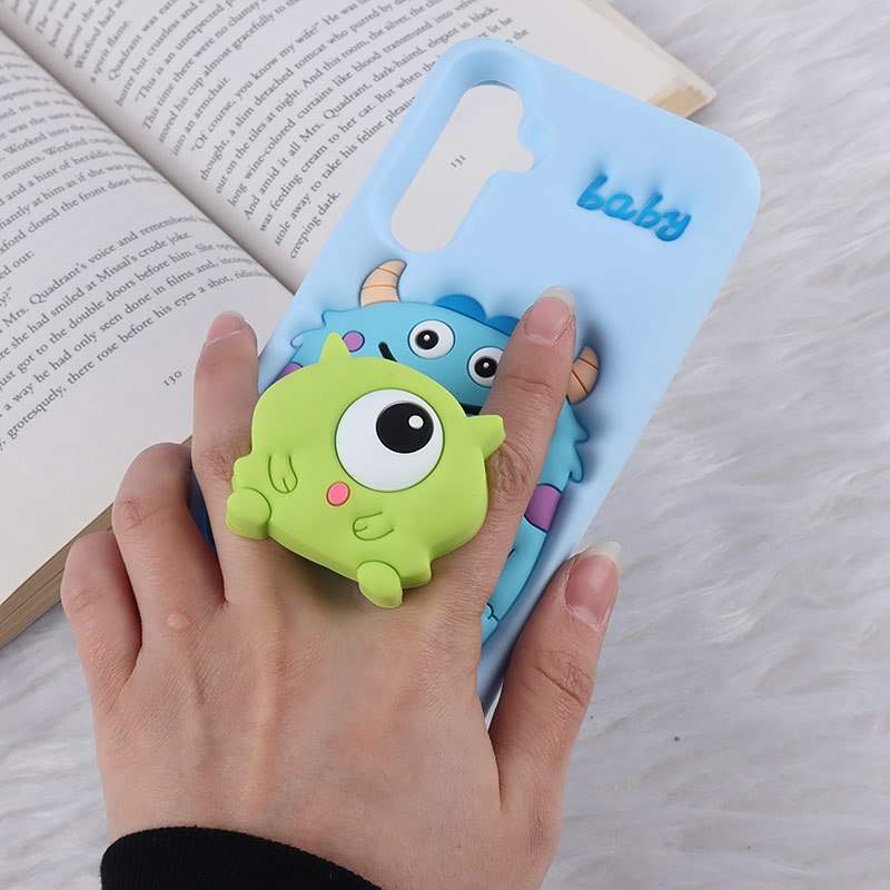 قاب عروسکی سامسونگ Galaxy A54 پاپ سوکت دار طرح Mike & Sully