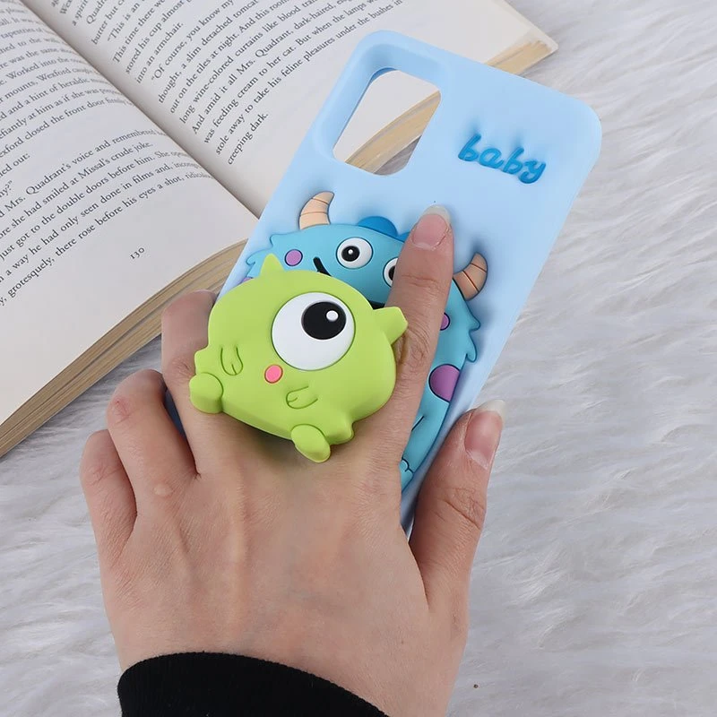 قاب عروسکی سامسونگ Galaxy A51 4G پاپ سوکت دار طرح Mike & Sully