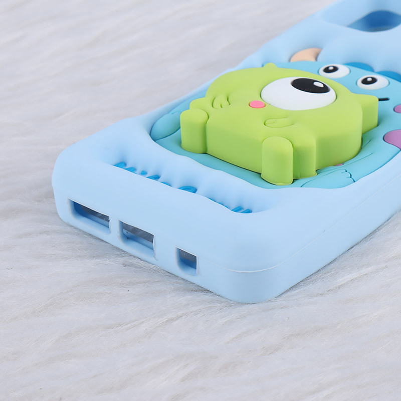 قاب عروسکی سامسونگ Galaxy A51 4G پاپ سوکت دار طرح Mike & Sully