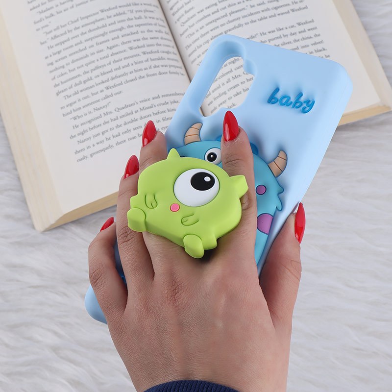 قاب عروسکی سامسونگ Galaxy A32 4G پاپ سوکت دار طرح Mike & Sully