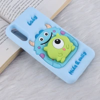 قاب عروسکی سامسونگ Galaxy A30s / A50 / A50s پاپ سوکت دار طرح Mike & Sully