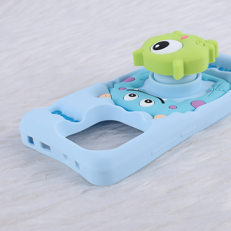 قاب عروسکی شیائومی Redmi Note 13 4G پاپ سوکت دار طرح Mike & Sully