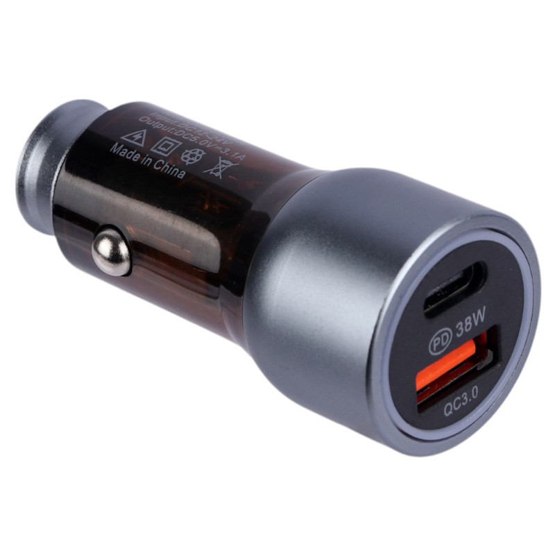 شارژر فندکی فست شارژ Pioneer QC3.0 PD 3.6A 38W