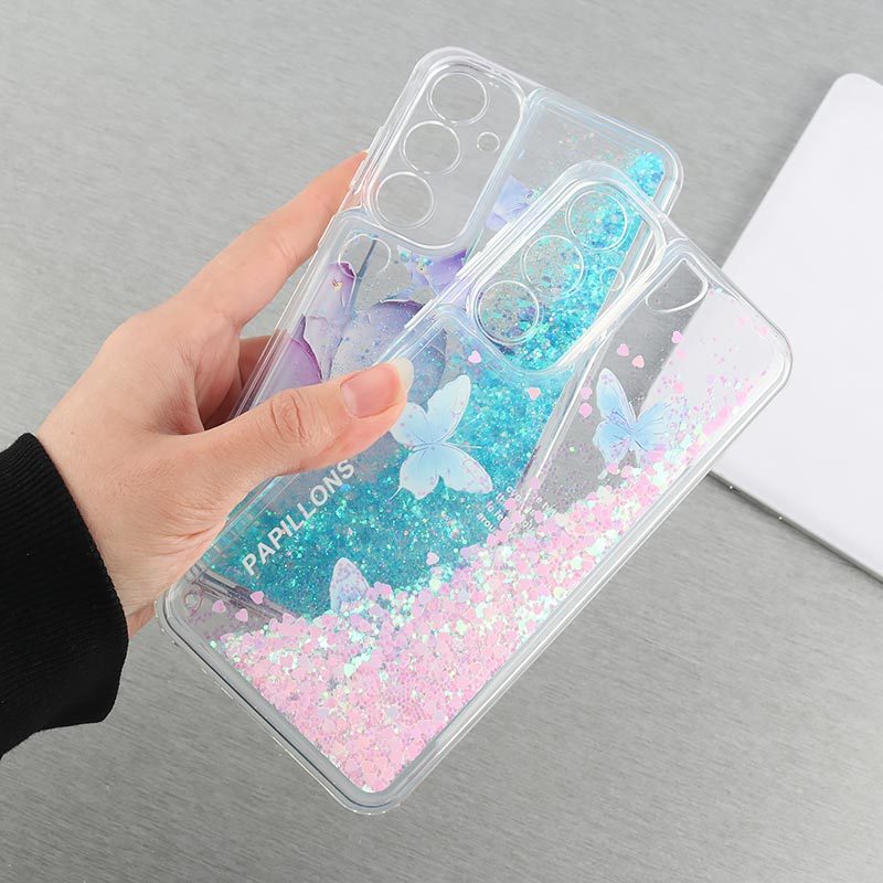 قاب آکواریومی سامسونگ Galaxy A35 طرح دار کوک محافظ لنزدار