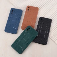قاب سیلیکونی ژله ای سامسونگ Galaxy A02 / M02 پنجره ای محافظ لنزدار