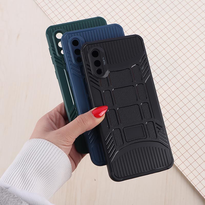 قاب سیلیکونی ژله ای سامسونگ Galaxy A02 / M02 پنجره ای محافظ لنزدار