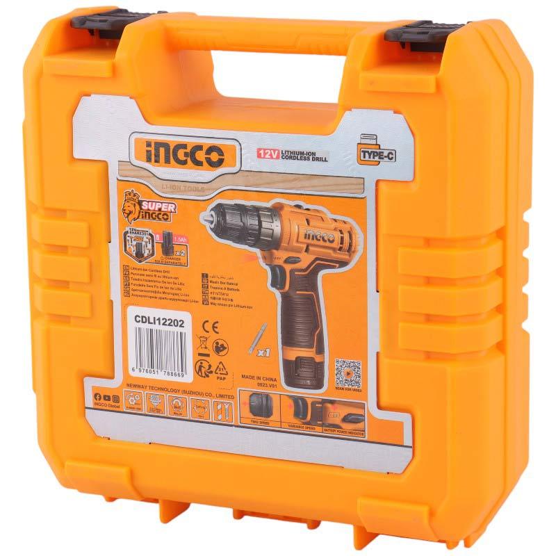 دریل شارژی Ingco CDLI12202